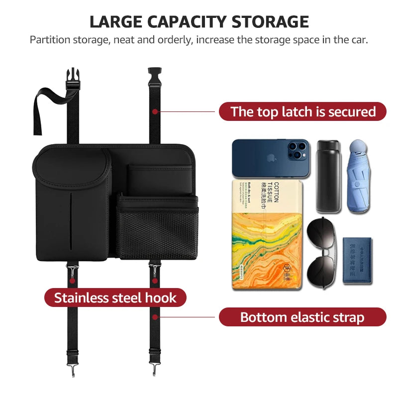 HOTBEAM Car Organizer Holder Multi Hanging Pocket