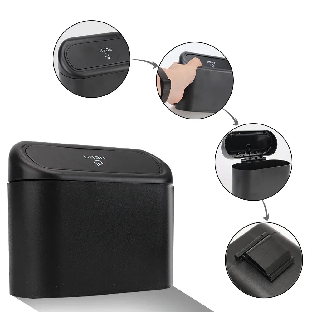1L Car Trash Bin