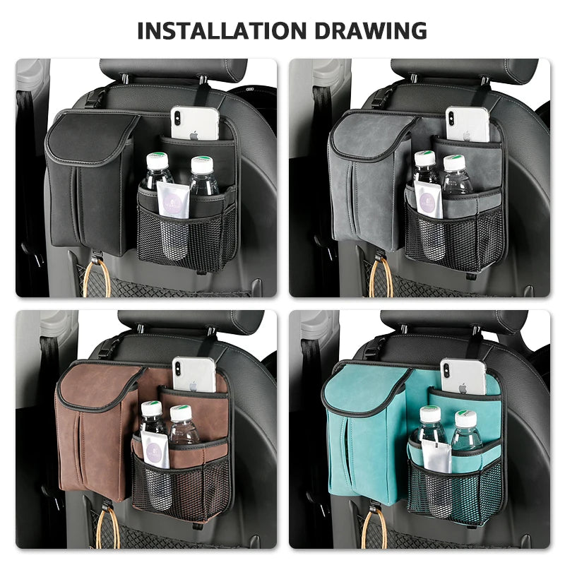 HOTBEAM Car Organizer Holder Multi Hanging Pocket