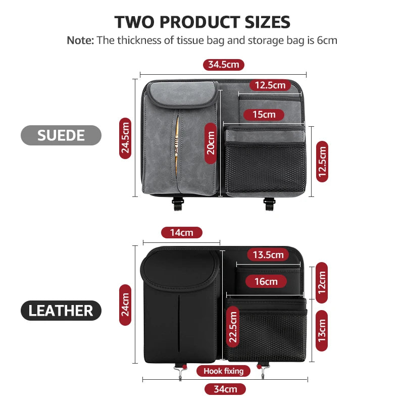 HOTBEAM Car Organizer Holder Multi Hanging Pocket
