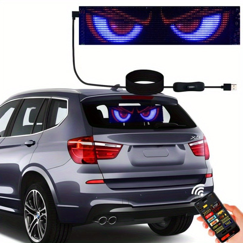 Devil's Eye Car LED Matrix Pixel Panel Programmable