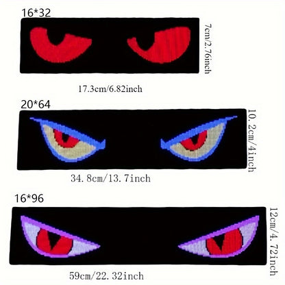 Devil's Eye Car LED Matrix Pixel Panel Programmable