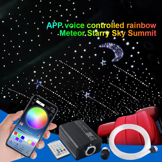 RGBW Car Starry Sky Flash Lamp