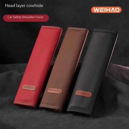 WEIHAO Luxury Seat Belt Shoulder Protector