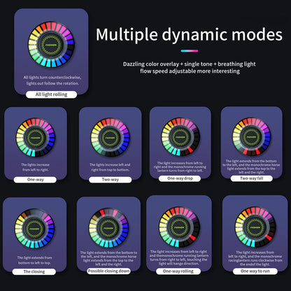 RGB LED Rhythm Light & Air Freshener