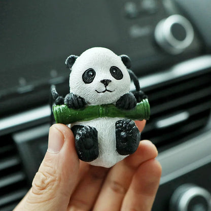 Cute Panda Rearview Mirror