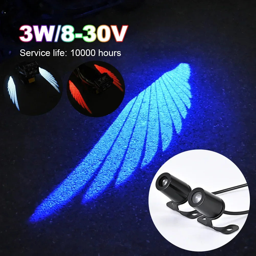 WingGlow – LED Projection Wing Lights