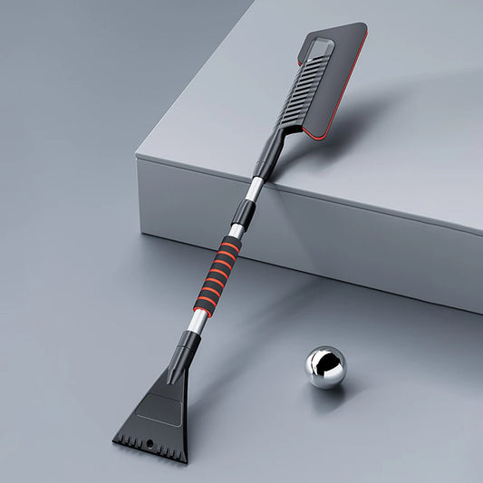 3-in-1 Extendable Snow Brush & Ice Scraper with Telescopic Shovel