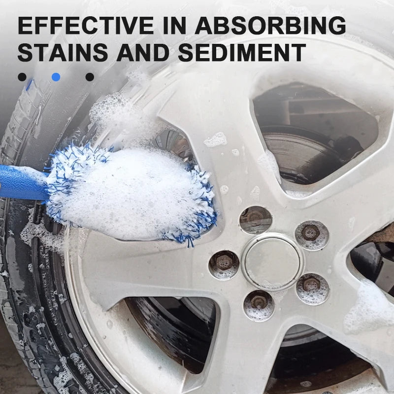 SEAMETAL Car Wheel Tire Rim Cleaning Brush