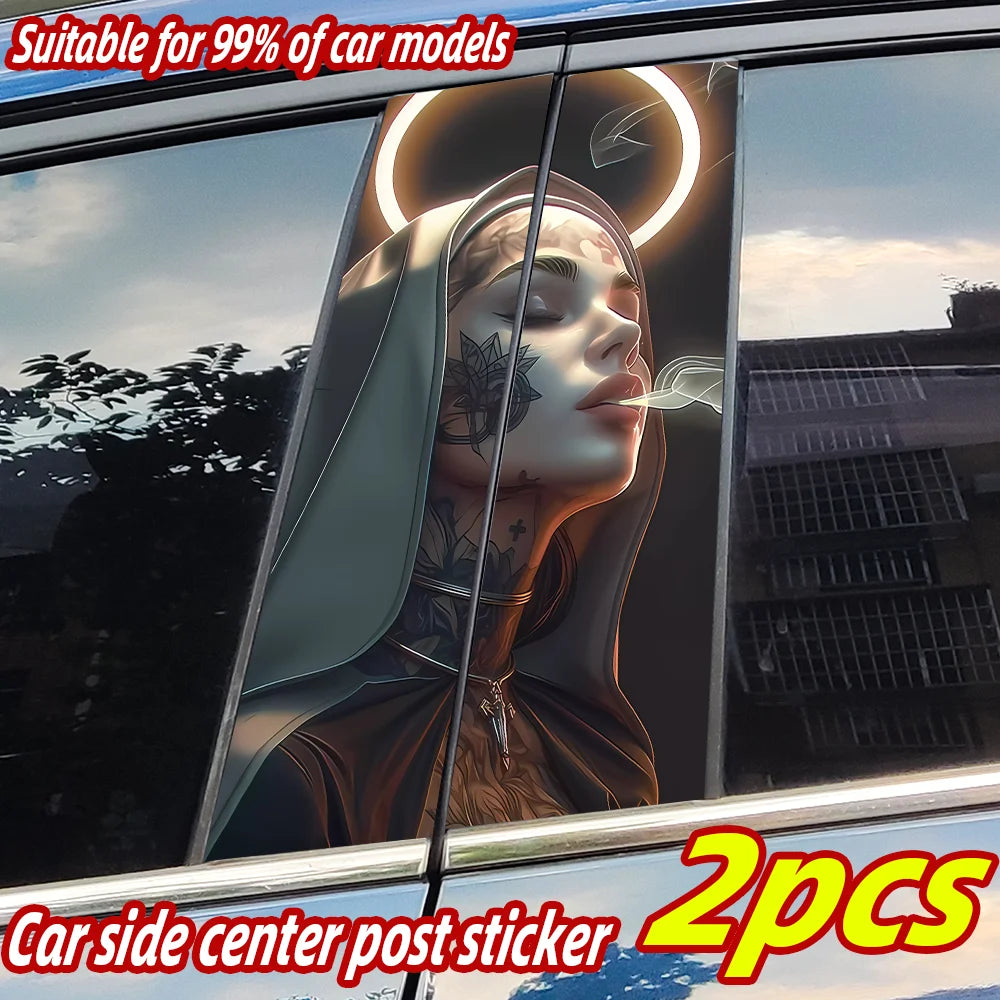 Nun Sister Car Stickers